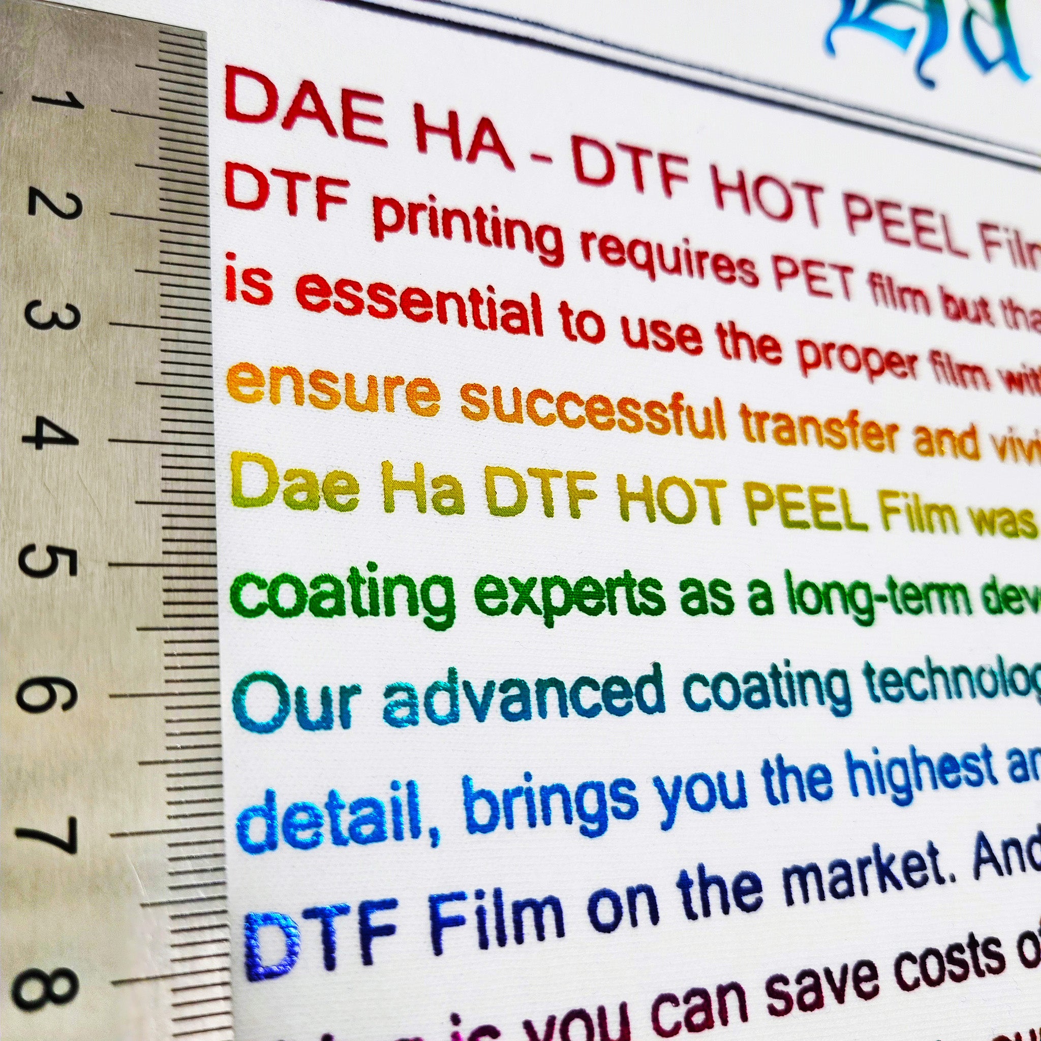 FOIL DTF