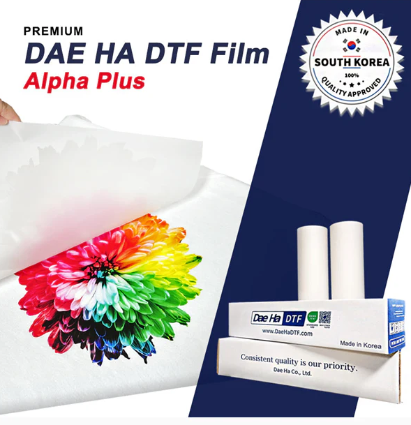 [Newsletter Vol.3] Elevate Your Apparel with Premium DTF Printing – DAE HA's DTF Alpha Plus Film!