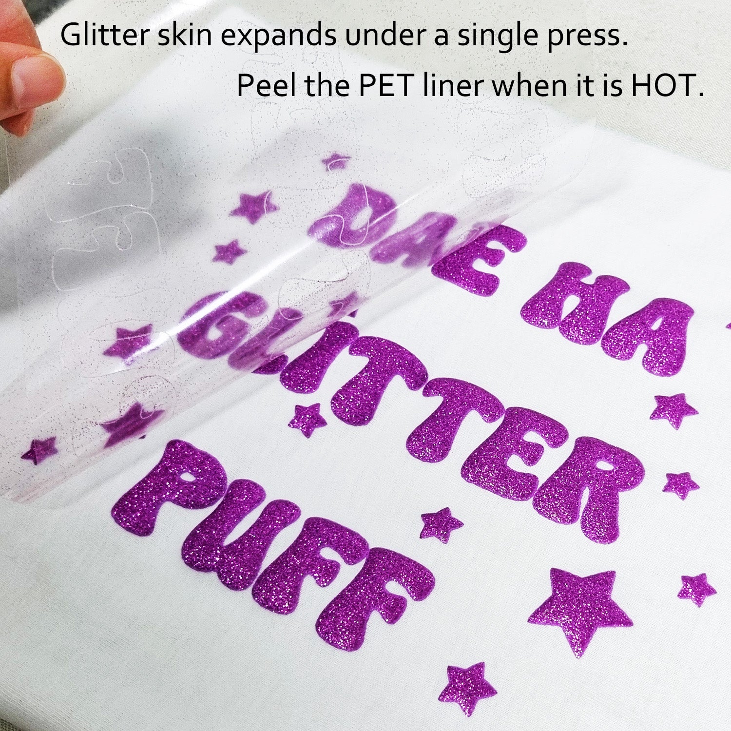 GLITTER PUFF